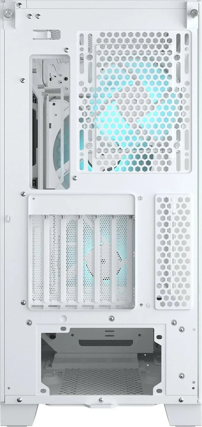 Kasa PC Cougar Airface Eco RGB, Mid Tower, ATX, e bardhë - 9