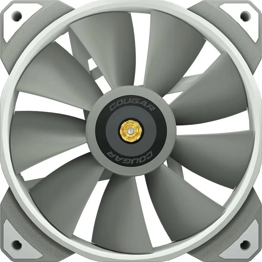 Ventilator kase Cougar MHP 120, 120mm, 3 copë, bardhë - 1