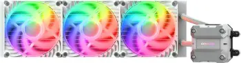 Ftohës uji CPU COUGAR Poseidon Ultra 360, ARGB, 360mm, i bardhë