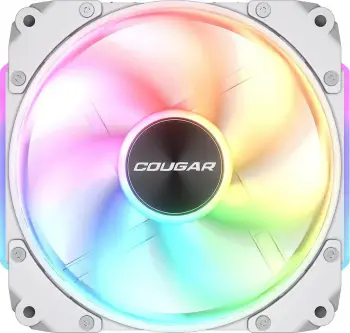 Ventilator kaste COUGAR Apolar 120 ARGB, 120mm, RGB adresues, i bardhë
