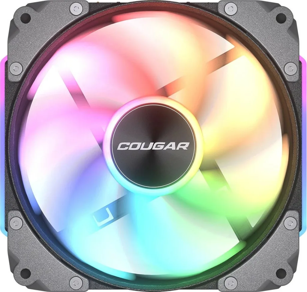 Ventilatorë k Case COUGAR Apolar 120 ARGB, 120mm, set 3 copë, të zinj - 1