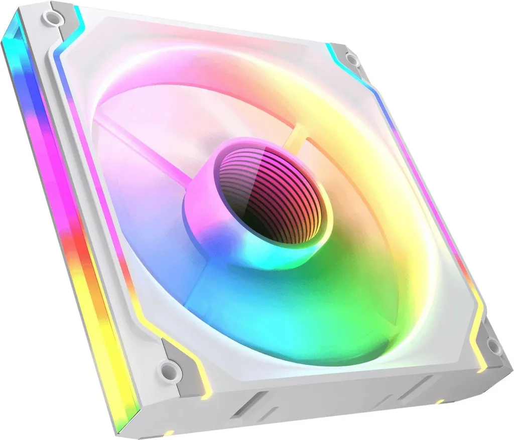 Ventilator kase Cougar SC140 ARGB 140mm, infinity mirror, i bardhë - 3