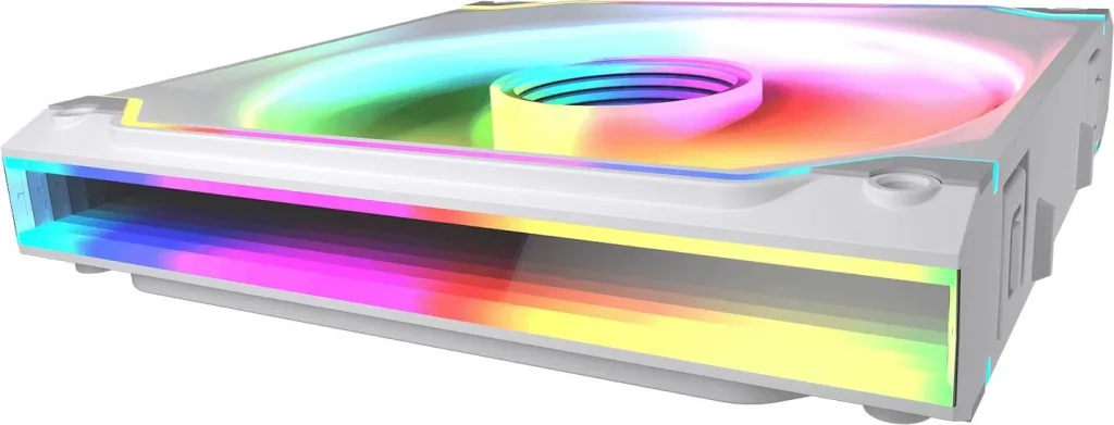 Ventilator kase Cougar SC140 ARGB 140mm, infinity mirror, i bardhë - 5