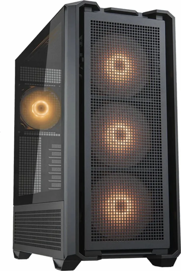 Kasë Cougar MX600 ARGB, e zezë, Full Tower - 2