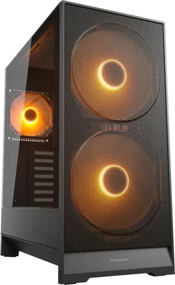 Kase kompjuteri Cougar Airface 180 ARGB, MIDI Tower, ATX, i zi