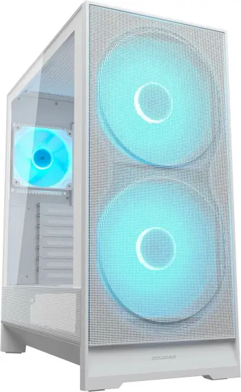 Kuti PC Cougar Airface 180, MIDI Tower, ARGB, e bardhë
