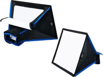 Difuzorë JJC Softbox për blic, 23 x 18 cm, të zi