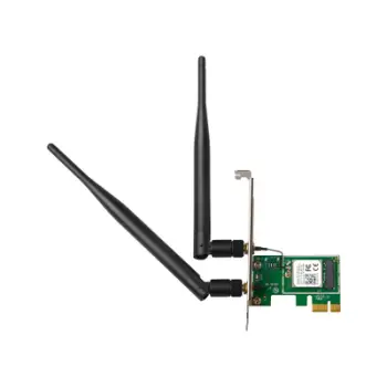 Kartë rrjeti TENDA E12, WLAN, 867 Mbit/s, PCI Express, e zezë