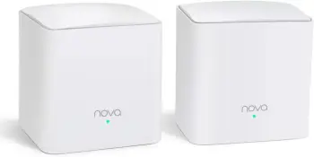 Ruter Tenda Nova NW5 AC1200 / 2 x 10/100Mbps / 2.4GHz-5GHz / 1 reset button / 2pack / Të bardhë