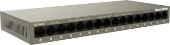 Switch rrjeti Tenda TEG1016M, 16 porta Gigabit Ethernet, metalik