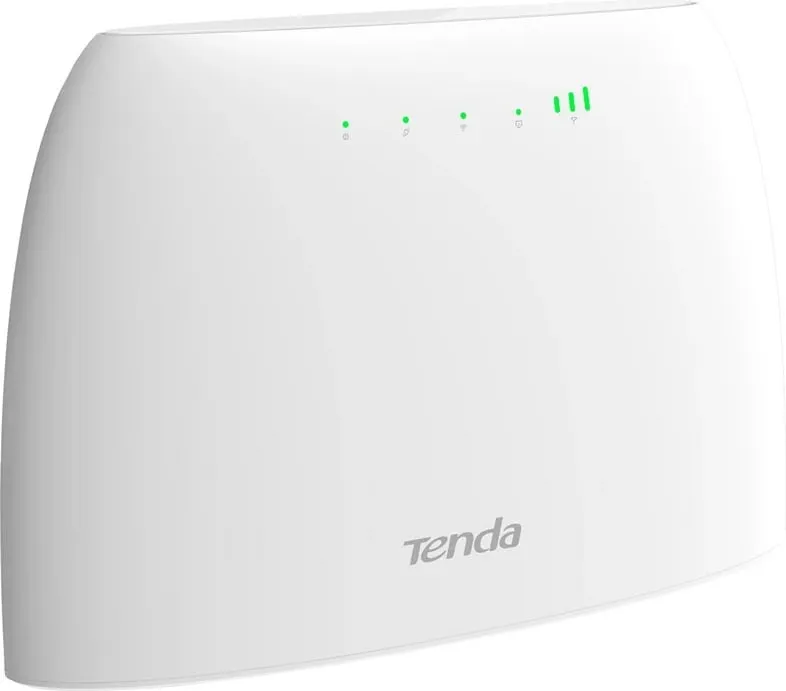 Router Tenda N300, wireless, 2.4 GHz, 4G, i bardhë - 1