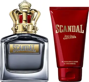 Set Jean Paul Gaultier Scandal Pour Homme Eau De Toilette, 100 ml & Shower Gel, 75 ml