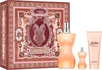 Set Eau de Toilette për femra Jean Paul Gaultier Classique 100ml + 6ml + balsam trupi 75ml