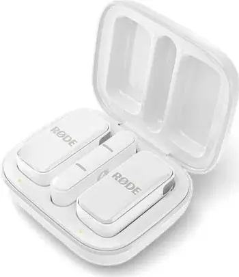 Sistem mikrofoni RODE Wireless Micro, i bardhë