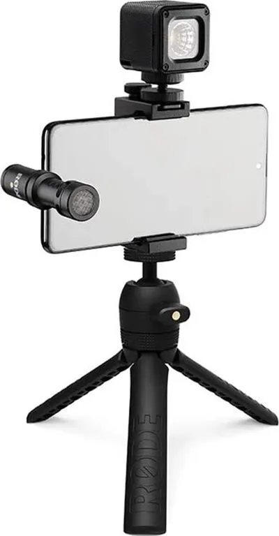 Set për vlog Rode 400410022, tripod, mikrofon, USB-C - 1