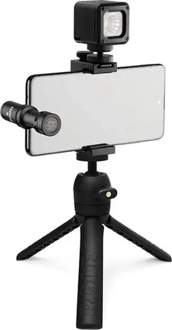 Set për vlog Rode 400410022, tripod, mikrofon, USB-C