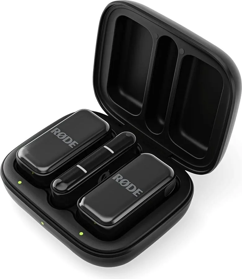Sistem mikrofoni pa tela RODE Wireless Micro, 2 kanale, Lightning, i zi - 2