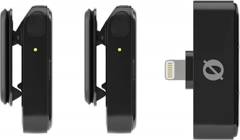 Sistem mikrofoni pa tela RODE Wireless Micro, 2 kanale, Lightning, i zi - 3