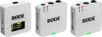 Mikrofon pa tela RODE Wireless GO III, i bardhë