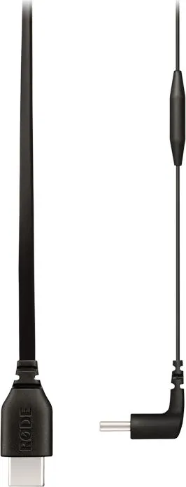 Kabllo USB C Rode SC16, 30cm, për mikrofon, e zezë - 1