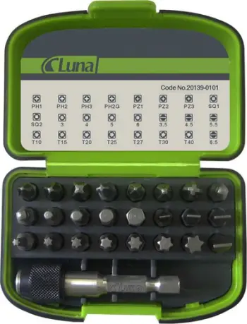 Set kaçavida Luna, 25 copë