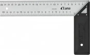Këndmatës Luna ALU 250, alumini dhe çelik inox, 18 mm, argjendtë