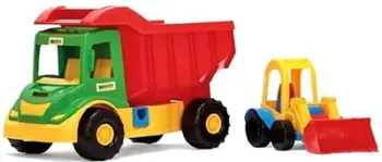 Kamion lodër me buldozer Wader, shumëngjyrësh