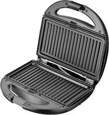 toster multifunksional CAMRY CR3042 5-në-1 1200W, argjend/zi
