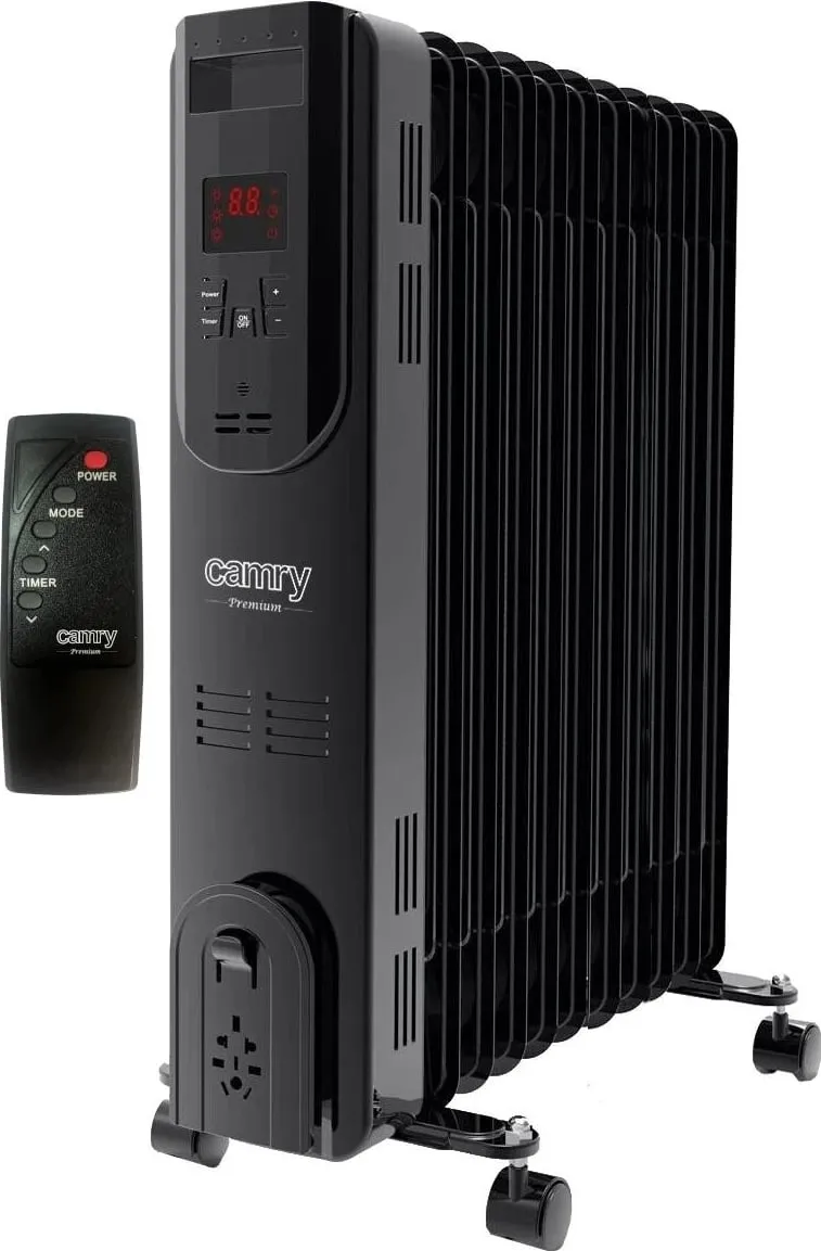 Radiator me vaj Camry CR 7813, 2500W, i zi - 1