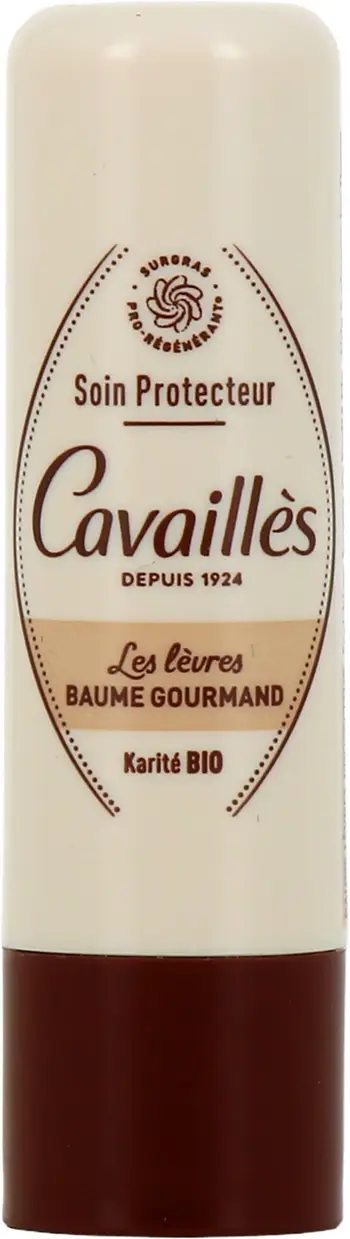 Balsam buzësh Cavaillès Gourmand Protector, 5.5ml, hidratues, transparent