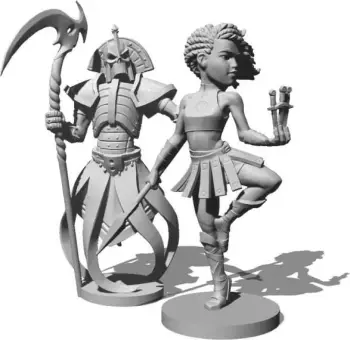 Figurina loje Albi Karak Regent, set 8 copë, plastike, shumëngjyrëshe