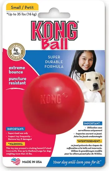 Lodër top për qen Kong