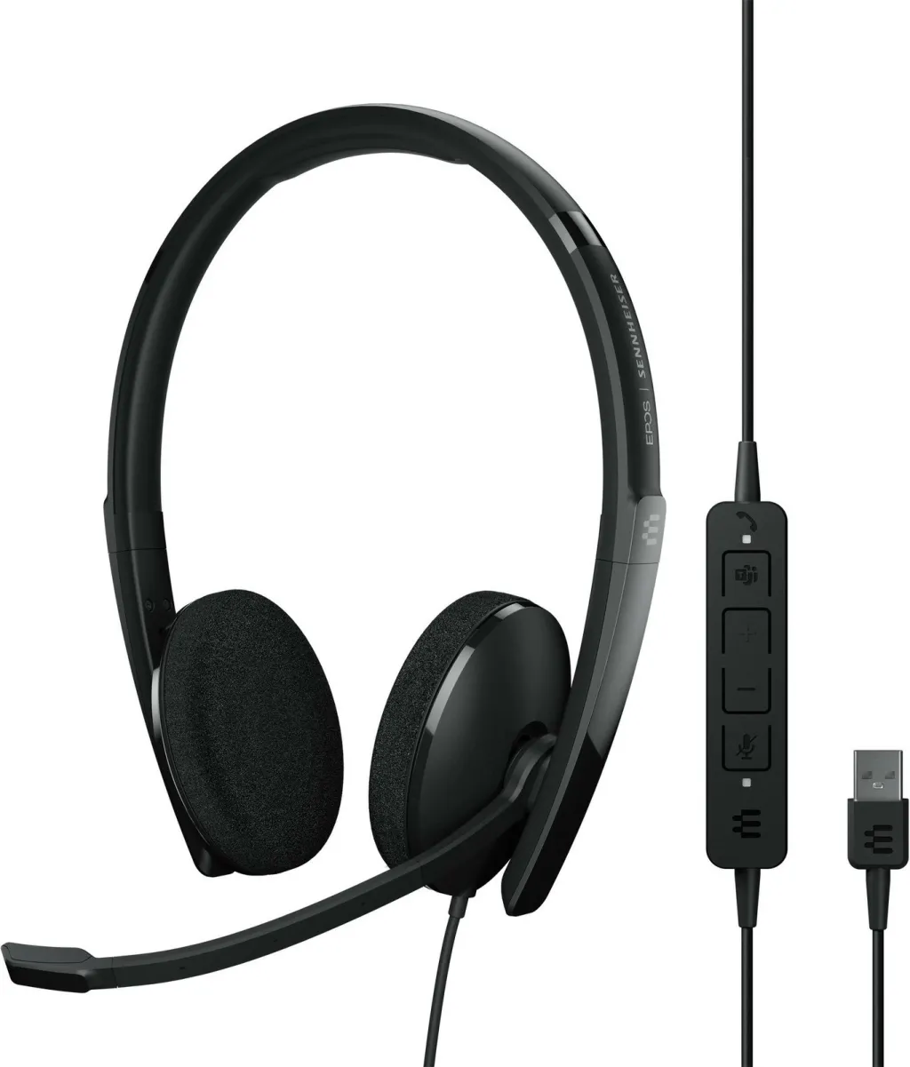 Kufje EPOS | Sennheiser ADAPT 160 USB II, USB, të zeza - 1