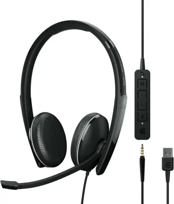 Kufje EPOS Sennheiser ADAPT 165T USB II, të zeza