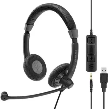 Kufje EPOS Sennheiser IMPACT SC 75, USB-A, të zeza