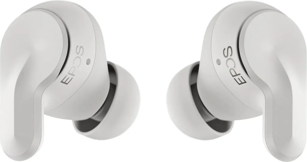 Kufje Bluetooth EPOS Adapt E1, in ear, ANC, të bardha - 1