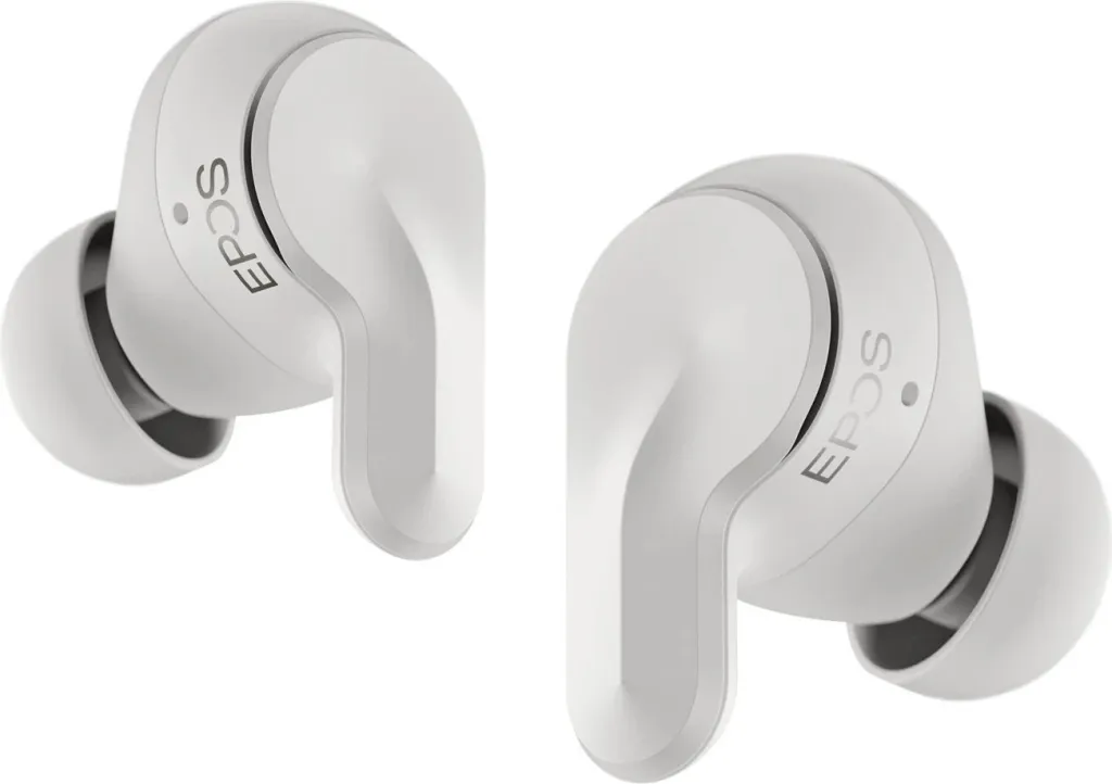Kufje Bluetooth EPOS Adapt E1, in ear, ANC, të bardha - 13