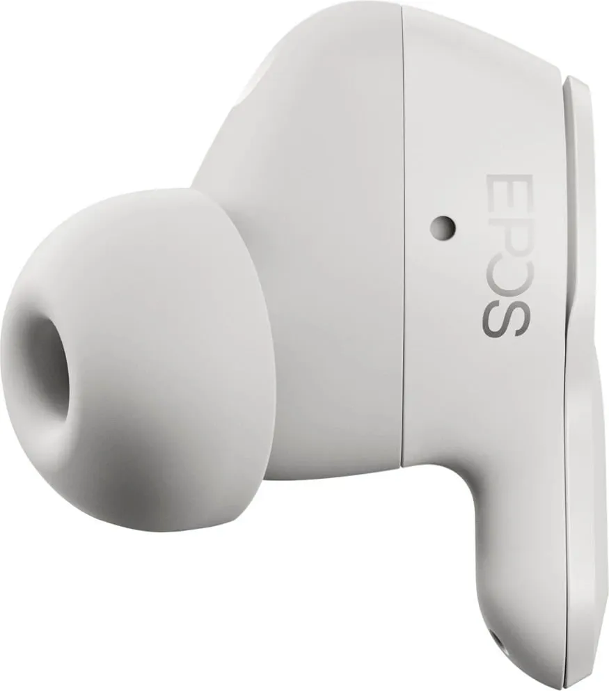 Kufje Bluetooth EPOS Adapt E1, in ear, ANC, të bardha - 9