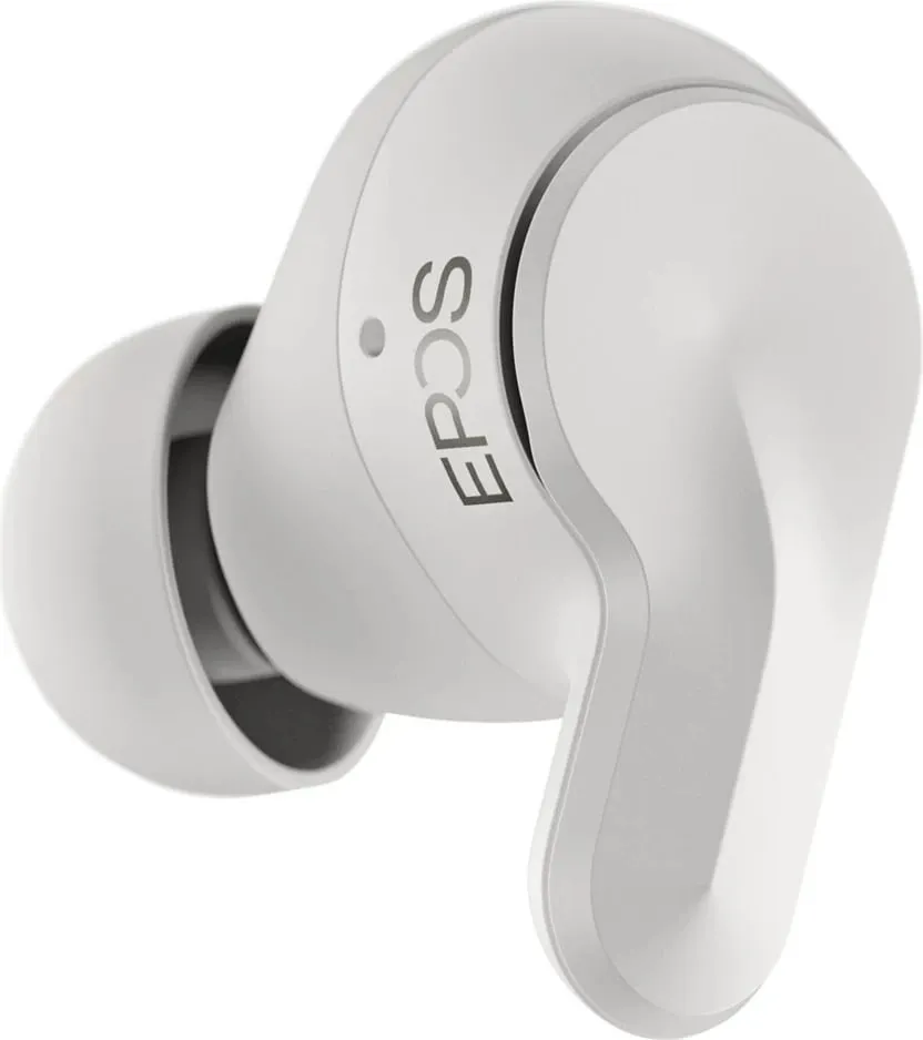 Kufje Bluetooth EPOS Adapt E1, in ear, ANC, të bardha - 10