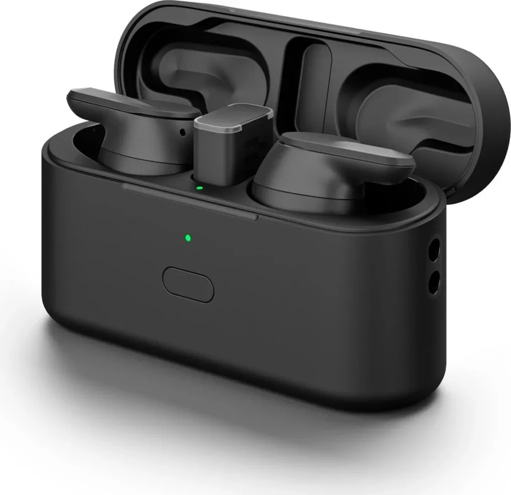 Kufje EPOS ADAPT E1TWS, True Wireless, Bluetooth 5.3, të zeza, me kuti karikimi - 4