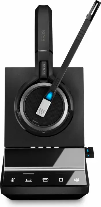 Kufje EPOS IMPACT SDW 5036T wireless me bazë, e zezë