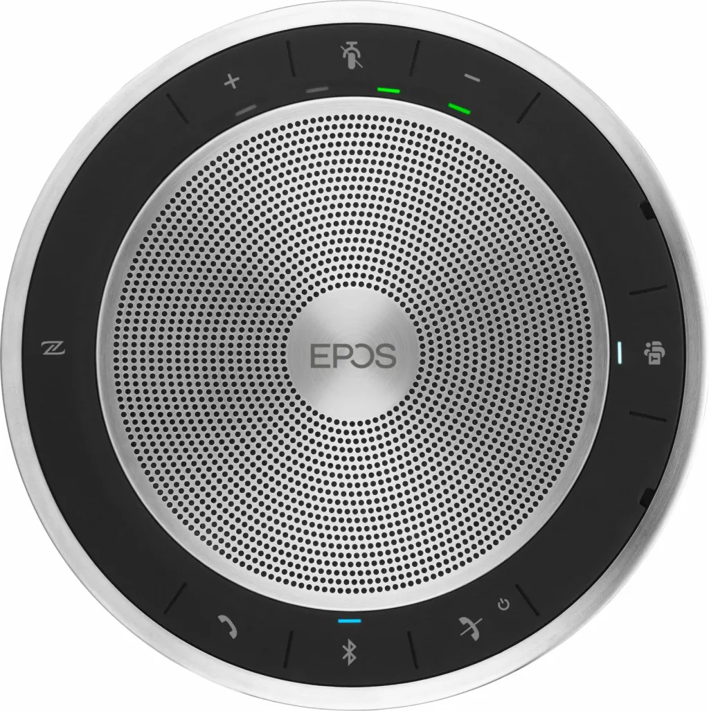 Altoparlant EPOS EXPAND SP 30T BT, speakerphone, Bluetooth, i zi/argjendtë - 1