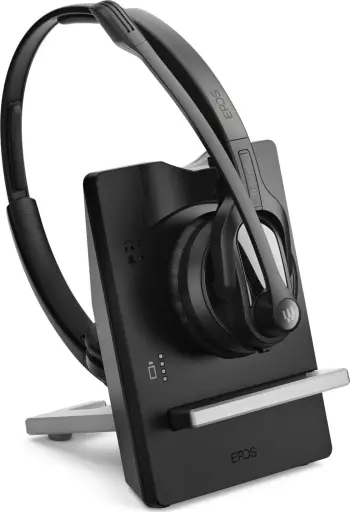 Kufje pa tela EPOS IMPACT D 30, USB, për zyra, të zeza