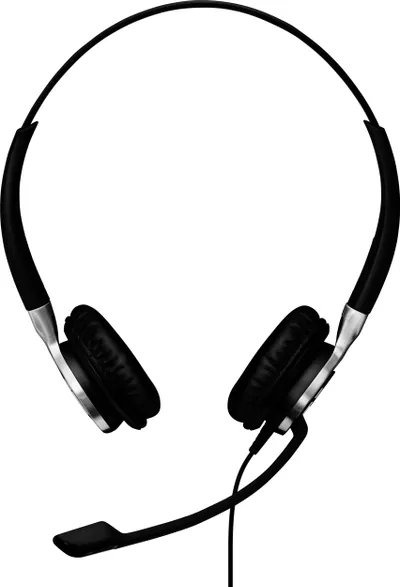 Kufje profesionale EPOS SC660 ED, stereo, me kabllo, të zeza - 1