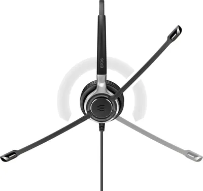 Kufje profesionale EPOS SC660 ED, stereo, me kabllo, të zeza - 5