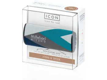 Aromatizues për veturë Millefiori Milano Icon Textil Geometric Legni & Spezie