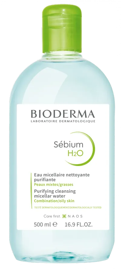 Ujë micellar Bioderma Sebium H2O, 500ml - 1