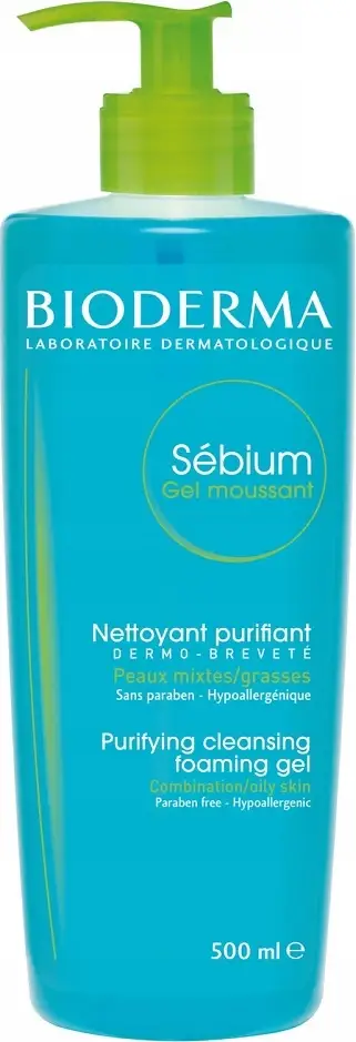 Kombinues për pastrimin e lëkurës Bioderma Sebium, 500ml