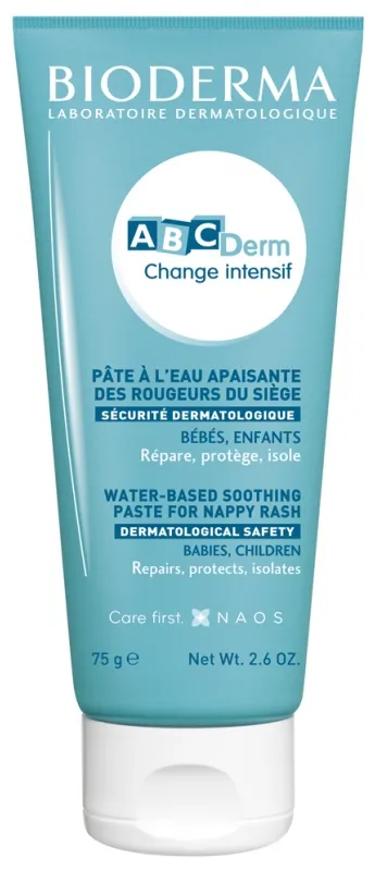 Pastë qetësuese për bebe Bioderma ABC Derm Change Intensif, 75g - 1