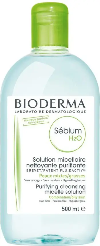Lëng micellar Bioderma Sébium H2O, 500 ml